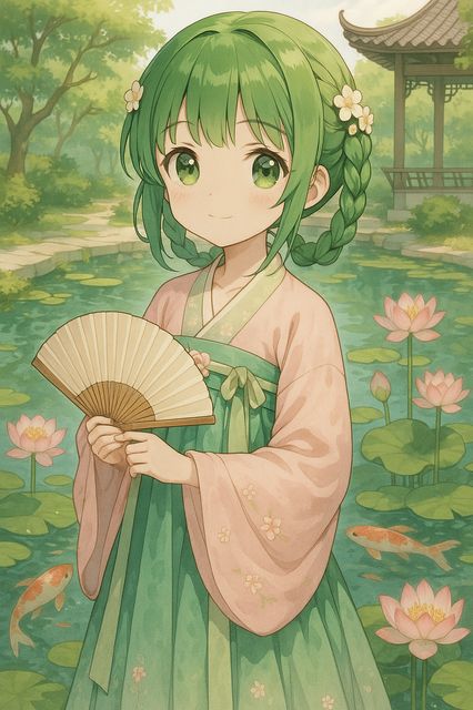 91动漫-古风少女